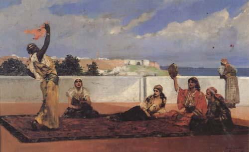 Benjamin Constant La Danse du foulard (mk32) oil painting image